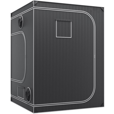 VEVOR Šator za uzgoj biljaka Grow 1828,8x1828,8x2438,4 cm, crni