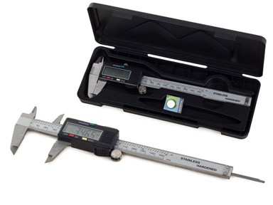 VERKGROUP Digitalno pomično mjerilo, 150 mm, LCD zaslon, s koferom