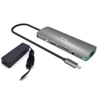 I-TEC Docking stanica Nano LAN Dock + P/S 100W, crna