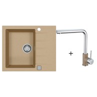 ALVEUS Sudoper Cadit 10, bež