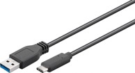 GOOBAY Kabel USB 3.0 A na USB-C, 0.5 m