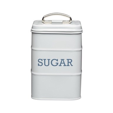 KITCHEN CRAFT Siva limena posudica za šećer Nostalgia