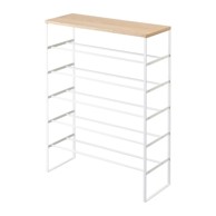 YAMAZAKI Bijeli metalni ormarić za cipele Tower