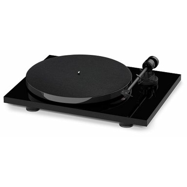 PRO-JECT Gramofon E1, OM5E, high gloss crni