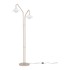 HÜBSCH Bež stojeća svjetiljka sa staklenim sjenilom (visina 165 cm) Come 