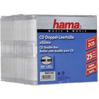 HAMA Tanka kutija za optički disk 00051168, 2 diska, prozirna