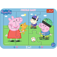 PEPPA PIG Slagalica, Happy, 10 kom