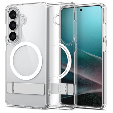 SPIGEN Maskica Ultra Hybrid Mag, Samsung Galaxy S26+, MagSafe, prozirna, bijela