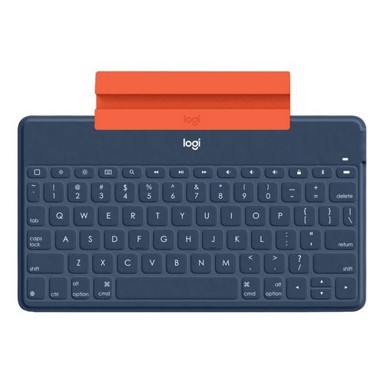 LOGITECH Tipkovnica Keys-to-go Bluetooth za Apple uređaje, plava, UK