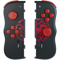 LEXIP Igraći upravljač HBO Game of Thrones Targaryen, Nintendo Switch/Nintendo Switch OLED, crna