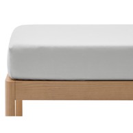 KAVE HOME Plahta od pamučnog perkala 70x140 cm, bijela