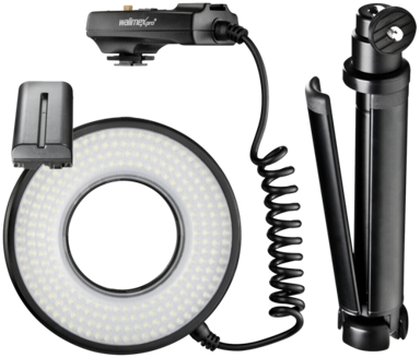 WALIMEX PRO Macro LED Ring Lamp DSR 232 Set