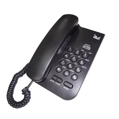 MEANIT Fiksni telefon ST100-CRNI