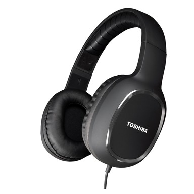 TOSHIBA Žične slušalice handsfree RZE-D160H crne