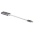 SILVERSTONE USB 3.1 adapter SST-EP07C-E, Type-C na HDMI V2.0b, sivi