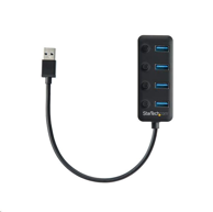STARTECH USB čvorište HB30A4AIB, crno