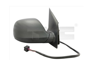 TYC Retrovizor VW T6, crni, lijevi, električni, grijani, asferičan, 5 pinova