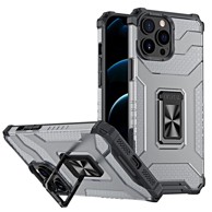 HURTEL Futrola Crystal Ring za iPhone 13 Pro crna