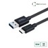 MICROCONNECT .2CA0.25 USB AC kabel 0.25 m crne boje