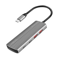 LOGILINK USB-C Hub UA0413, 2 x USB-A, 2 x USB-C, USB 3.2 Gen 2, PD 100 W