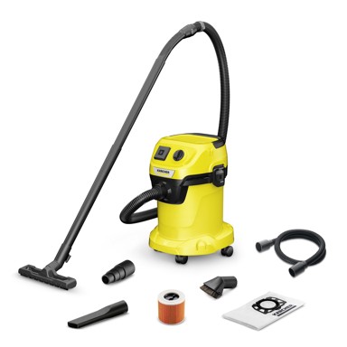 KARCHER Usisavač WD 3 P V-17/4/20 Workshop, 17 l, 1000W, mokro/suho usisavanje, plastika