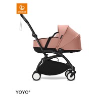 STOKKE Konstrukcija kolica Yoyo® black frame s newborn shell ginger