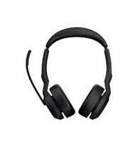 JABRA Slušalice Evolve2 55 UC, crne, Link380c, on-ear, Stereo, USB, BT