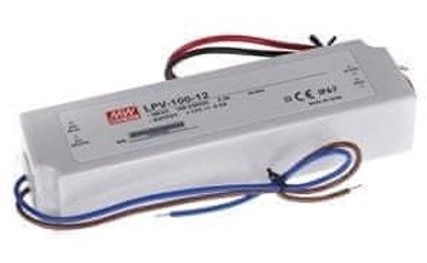 IMPUL LED napajač LPV-100-12, 12 V, 100 W, 8.5 A, IP67