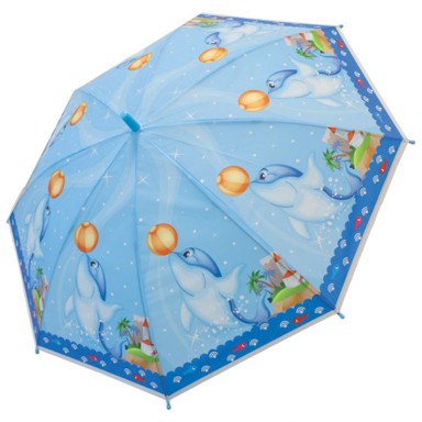 CONNECT kišobran dječji automatski Dolphin, Ø 90 cm