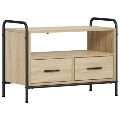 TV ormarić 67,5 x 33 x 50 cm od konstruiranog drva, hrast sonoma