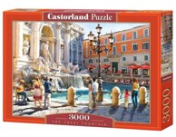 CASTORLAND Puzzle Fontana Trevi, 3000 kom