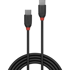 LINDY USB kabel 1 m USB 3.2 Gen 1 (3.1 Gen 1) USB-C, crni