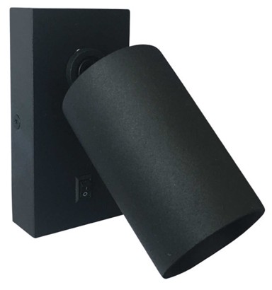 Nagradbena spot rasvjeta Muro sand, crna