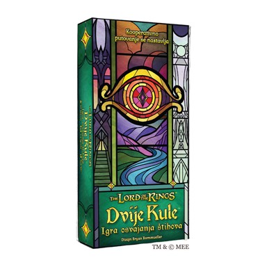 LORD OF THE RINGS Društvena igra Trick-Taking Game, Dvije kule, HR izdanje