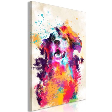 Slika Watercolor Dog Vertical 40x60
