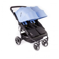 BABY MONSTERS Kolica za blizance EasyTwin3S mediteranska plava