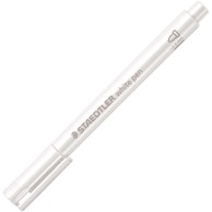 STAEDTLER Nepermanentni marker 8323-0, Metallic Pen, 1-2 mm, bijeli