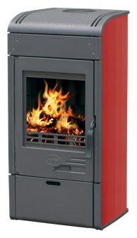 PLAMEN Peć Vesta crvena