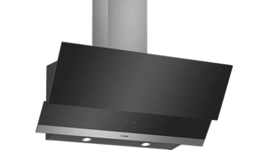 BOSCH Zidna Kuhinjska napa DWK095G60, 90 cm, 629 m3/h, energetski razred C, crna