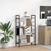 Polica, 75 x 30 x 123,5 cm, konstruirano drvo, sonoma hrast