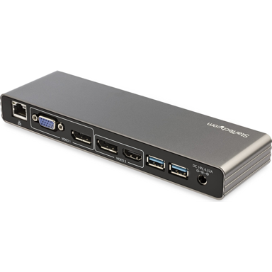STARTECH.COM TB3DK2DHVUE Thunderbolt 3 priključna stanica, siva