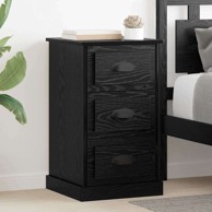 Noćni ormar 39x39x67.5 cm, hrast, konstruirano drvo  