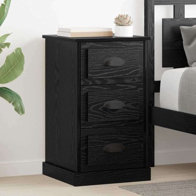 Noćni ormar 39x39x67.5 cm, hrast, konstruirano drvo  