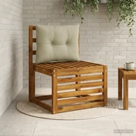 Jastučić za leđa Putten 60 x 40 x 10 cm melange, svijetlozeleni