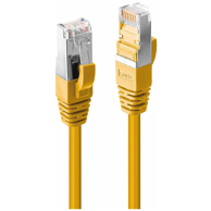 LINDY Mrežni kabel 47867 Cat6a S/FTP, 7,5 m, žuti