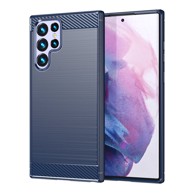 HURTEL Maskica Carbon Case za Samsung Galaxy S23 Ultra, plava