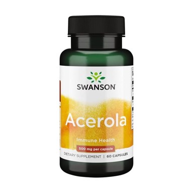 SWANSON Acerola 500 mg 60 kapsula
