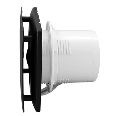 COMMEL Ventilator 120 mm, s kugličnim ležajem, crni