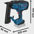BOSCH Aku klamerica GNH 18V-38 M Professional u L-BOXX-u, plavo-crna