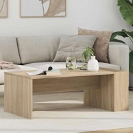 Stolić za kavu od konstruiranog drva 95 x 50 x 34 cm, sonoma hrast